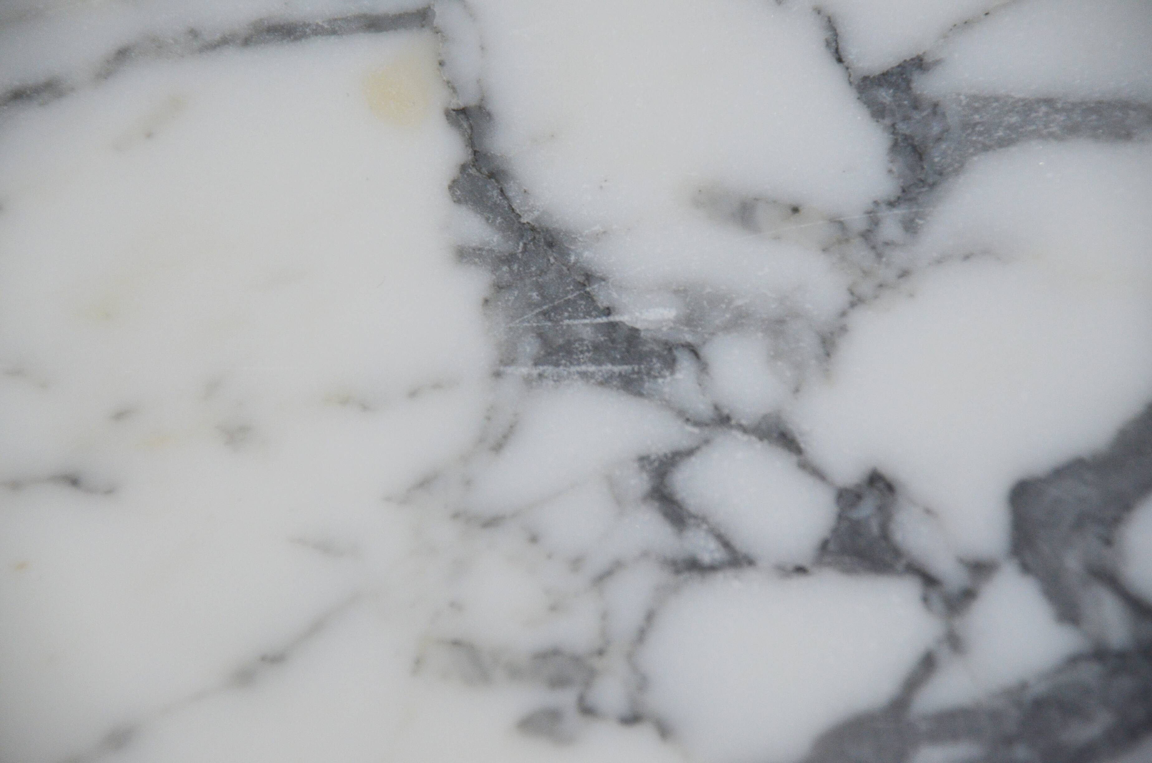 White marble coffee table vintage 60s