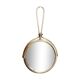 Brass barber mirror