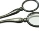 Cookie tongs, Art Deco, silver-plated brass, Sweden, 1930s.