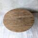 Round farmhouse coffee table