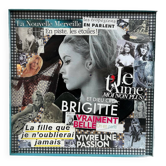Toile Brigitte Bardot par Bruno Ricard