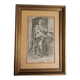 Philip Galle (1537-1612) "Lucretia" Engraving Burin