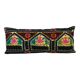 Vintage embroidered cushion cover 43x102 cm