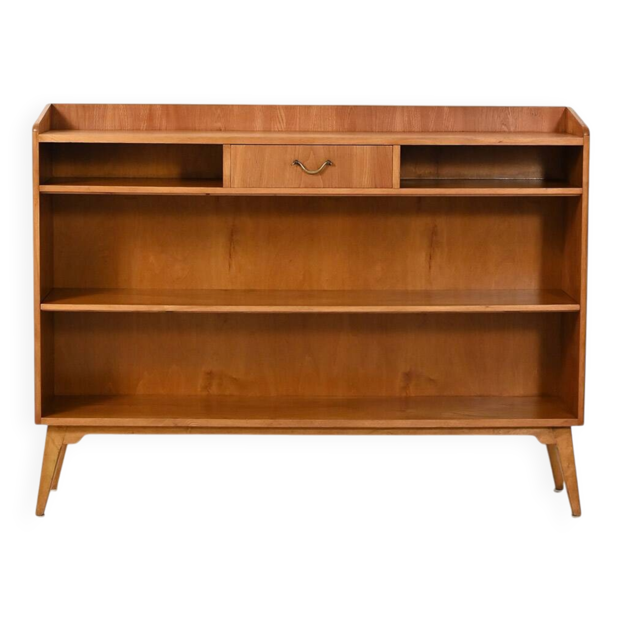 Scandinavian library in elm from the 1950s.