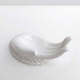 Hand soap holder and porcelain jewelry