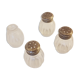Lot of 4 salt shakers Goldsmith Christofle around 1930