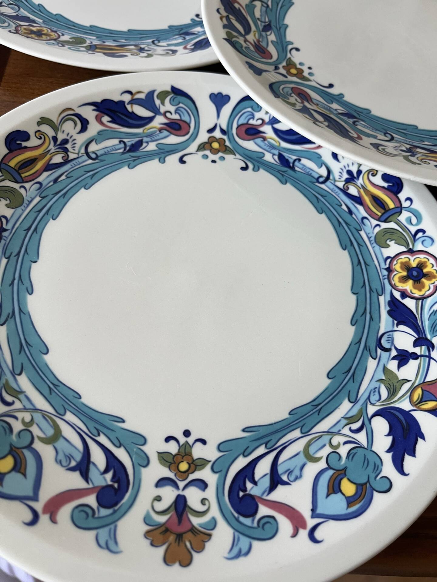 Service of 6 flat plates Izmir Villeroy and Boch