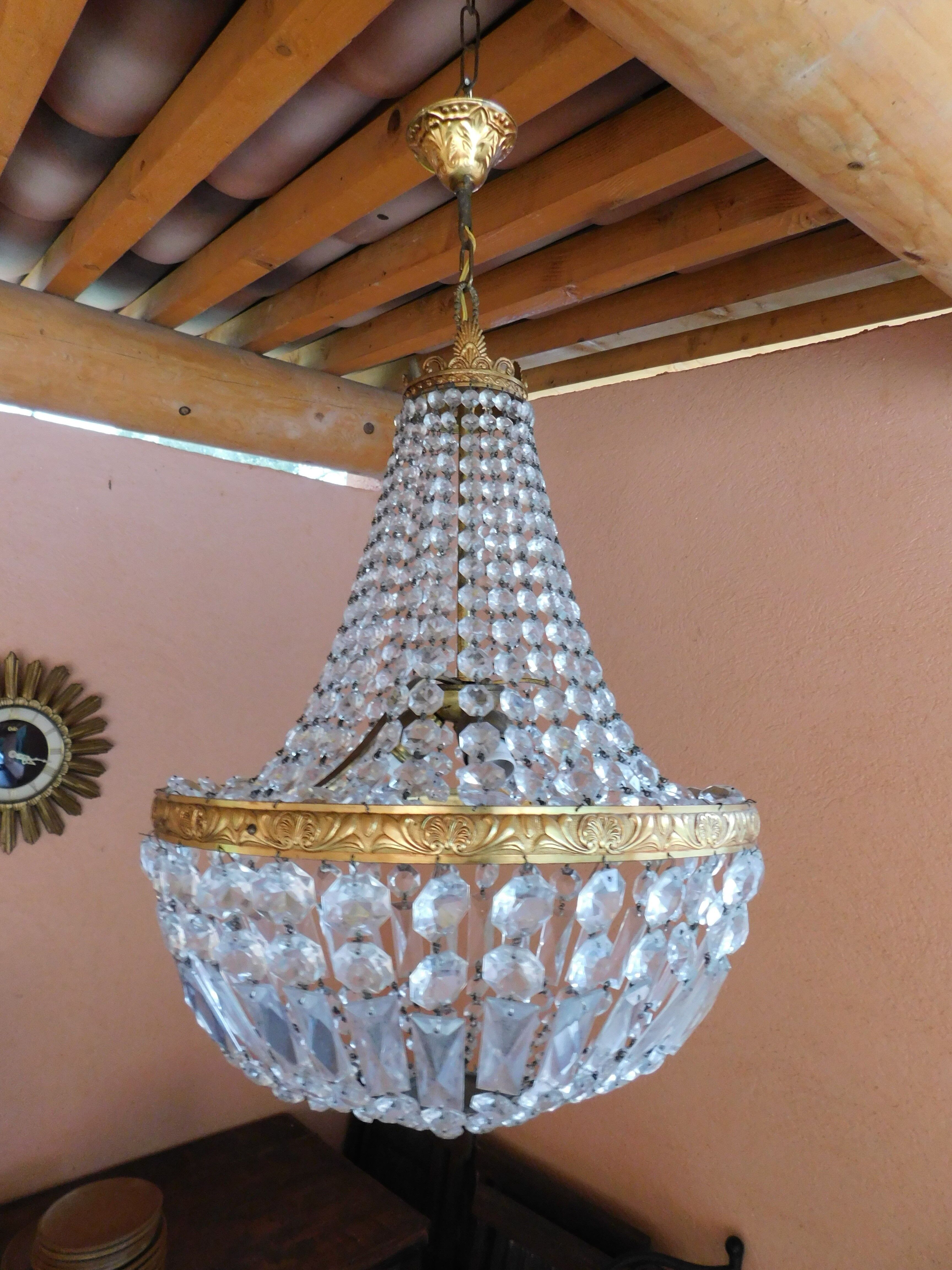 Hot air balloon chandelier 40 cm