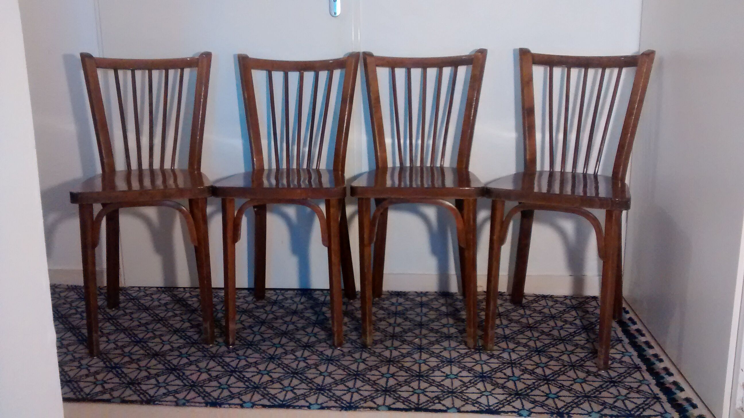 Set of four chairs Bistro Baumann