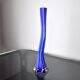 Soliflore bleu en verre de Murano, Italie, 1960