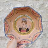 Henriot Quimper salad bowl