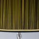 Glass and gilded metal floor lamp, 1950s