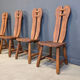Vintage dining chairs by Depuydt, Belgium, 1960s