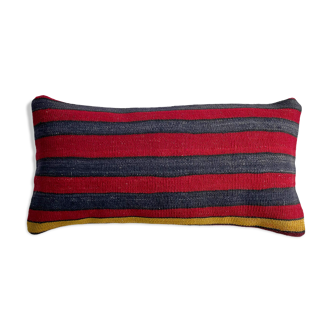 Vintage turkish kilim cushion cover 30 x 60 cm