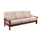 3-seater modern Italian architectural sofa 1960s
