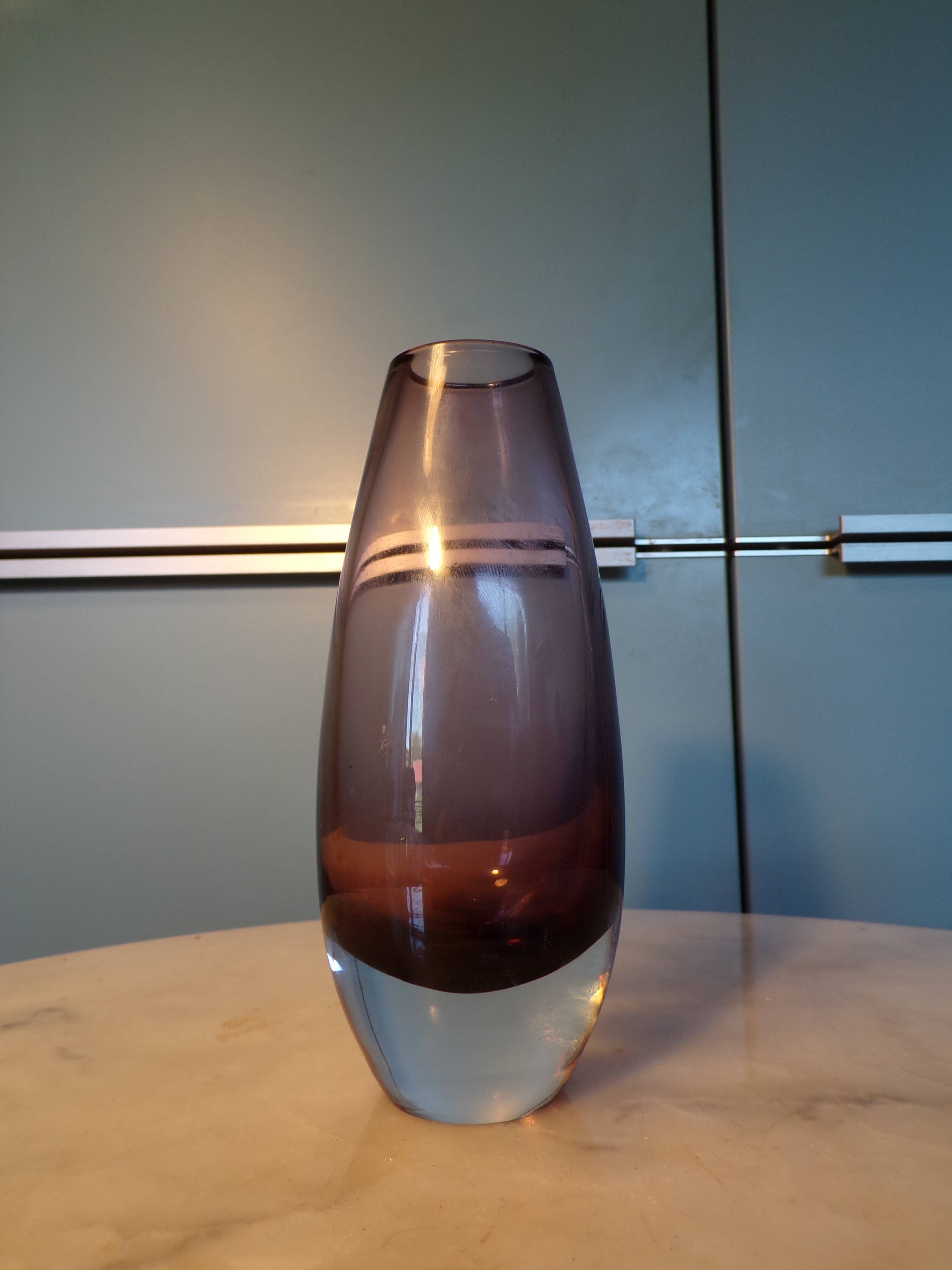 VASE by Tamara ALADIN for Riihimäen Lasi-Riihimaki (Finland)