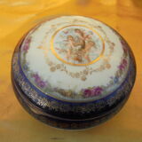 Jewelry box candy porcelain decoration cherubs