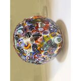 Contemporary Venetian Multicolored "Murrine" Little Sphere Wall Sconce