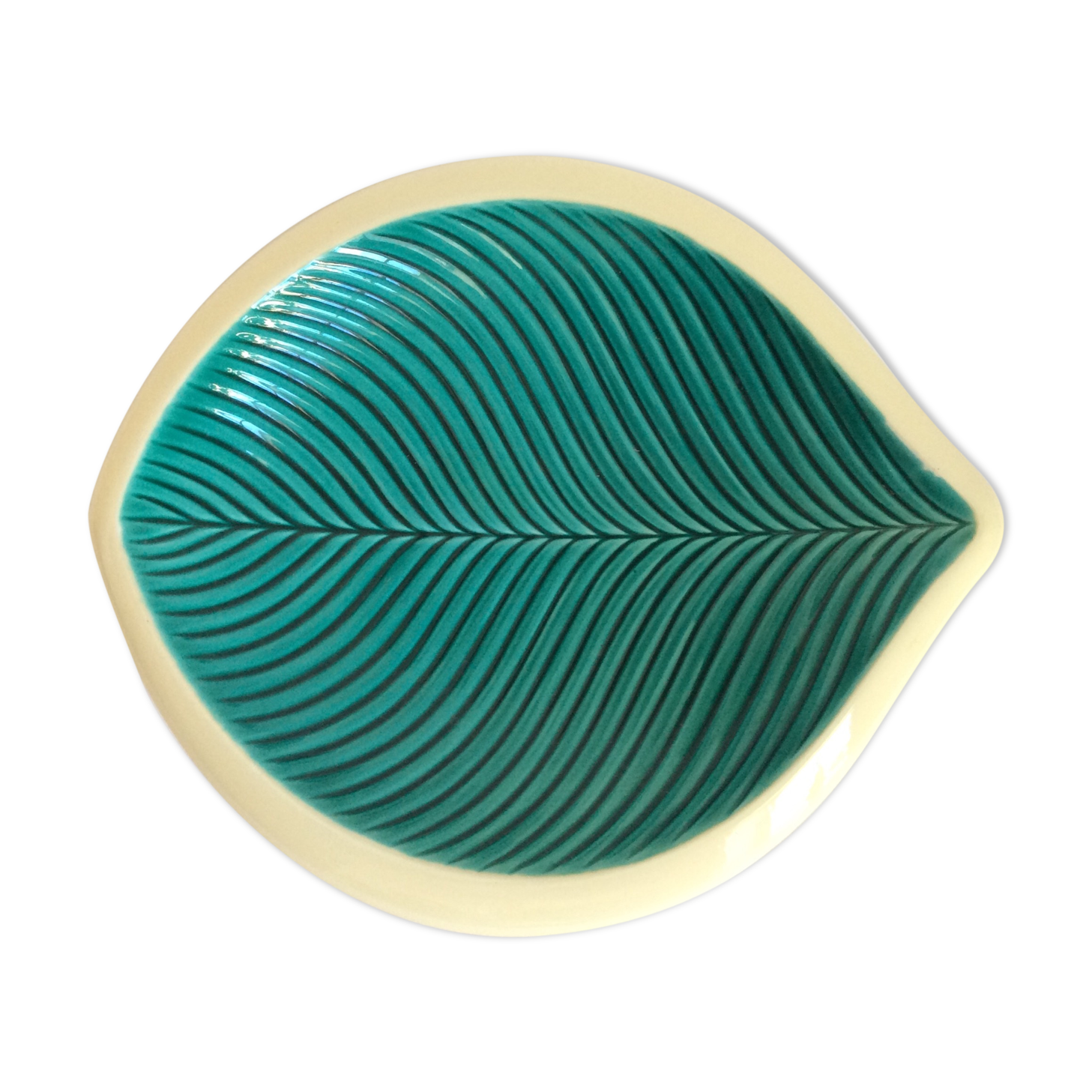 Ceramic cup "Verceram" 1960s