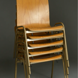 Chaise chêne 1960