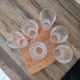 Water or aperitif glasses in crystal