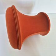 Pouf Ottoman Mushroom Stool Vintage 1960 Wool Jersey DLG Pierre Paulin