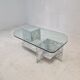 Italian Marble and Glass Coffee Table, 1980's
