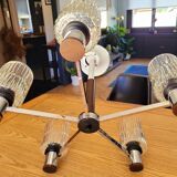 Mid century chandelier 6 lights