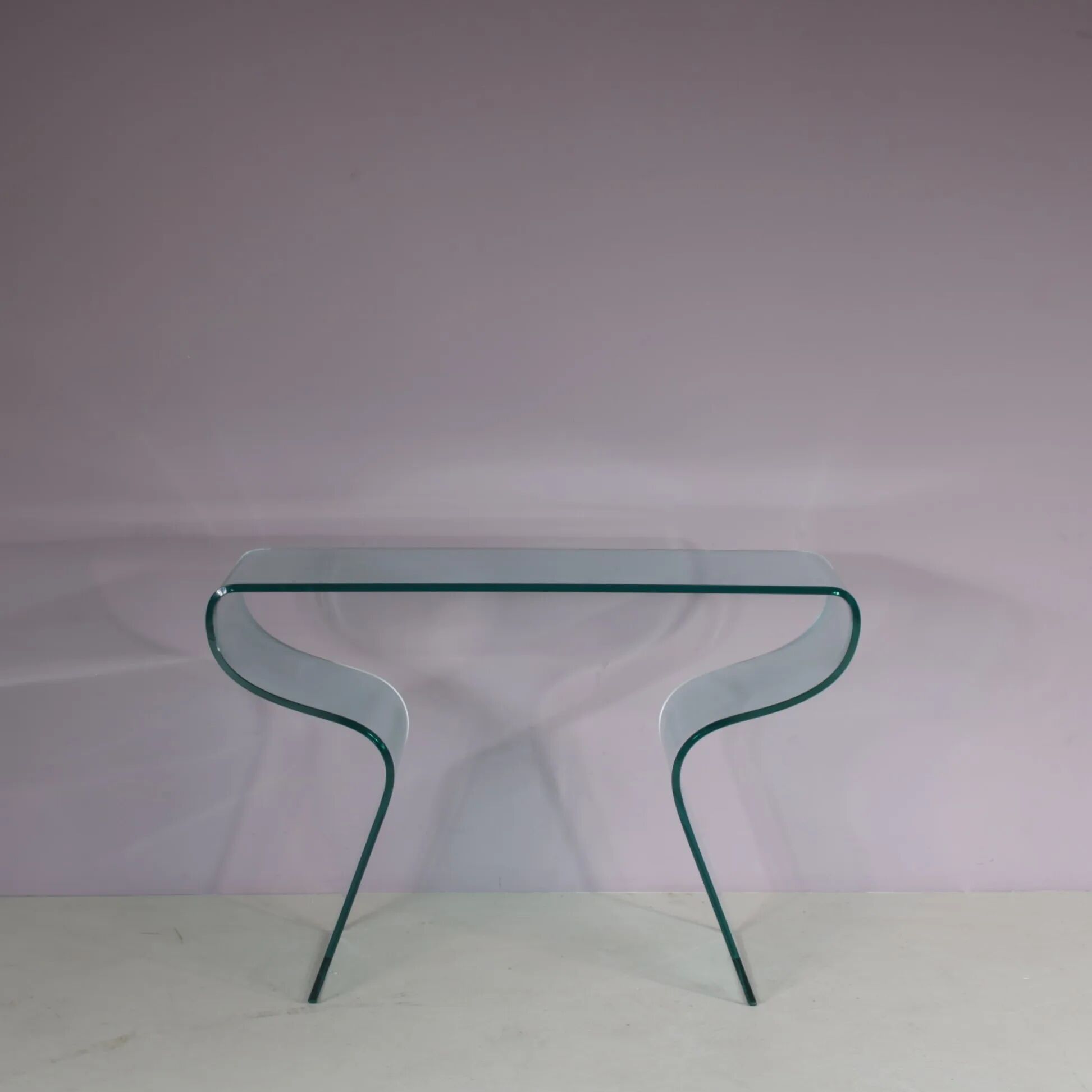 Console table "Charlotte" from the 2000s by Prospero Rasulo for Fiam, Italy.