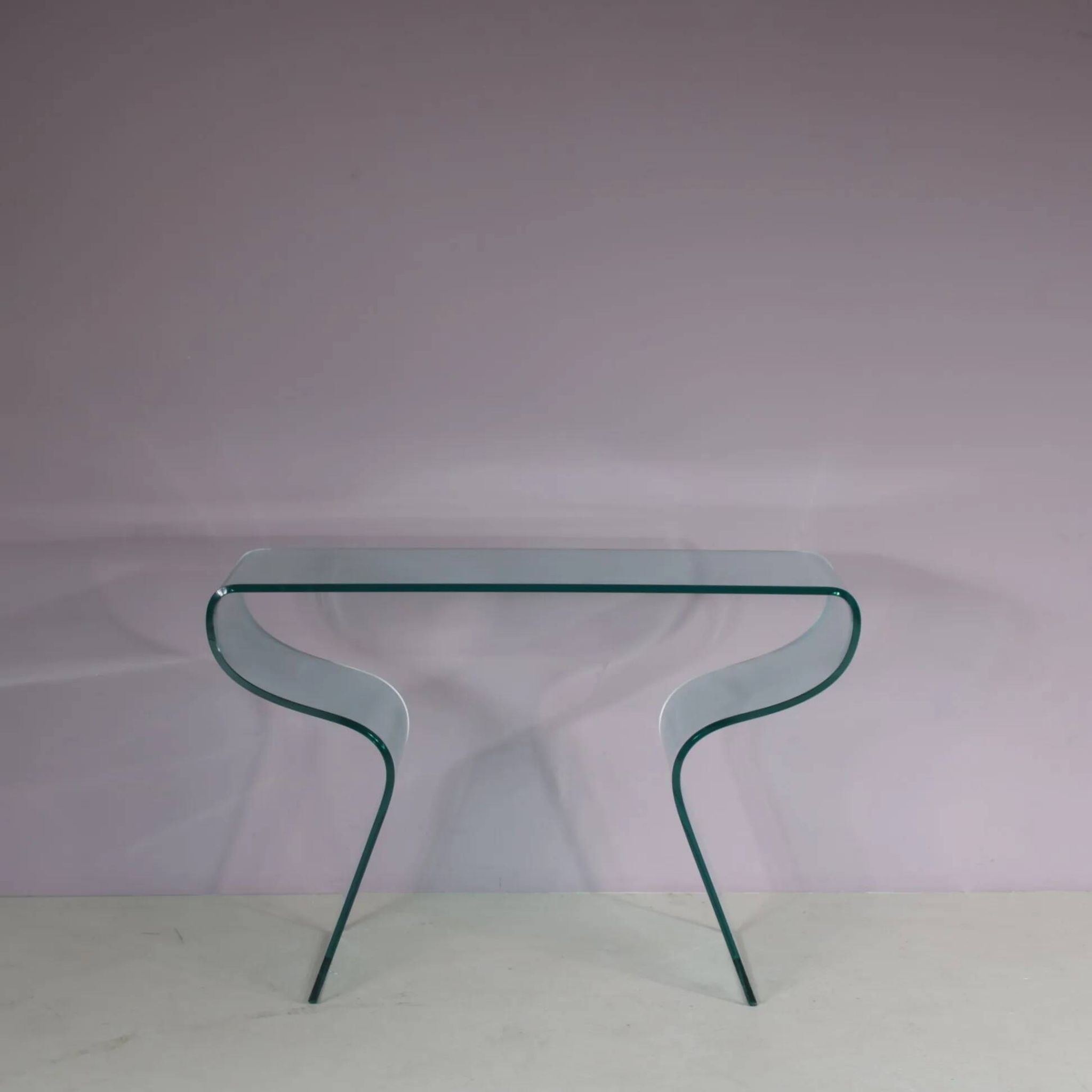 Console table "Charlotte" from the 2000s by Prospero Rasulo for Fiam, Italy.