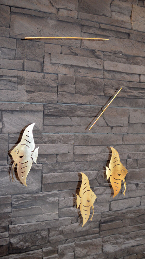 1962 Danish golden metal mobile