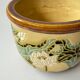 Old glazed ceramic cache pot