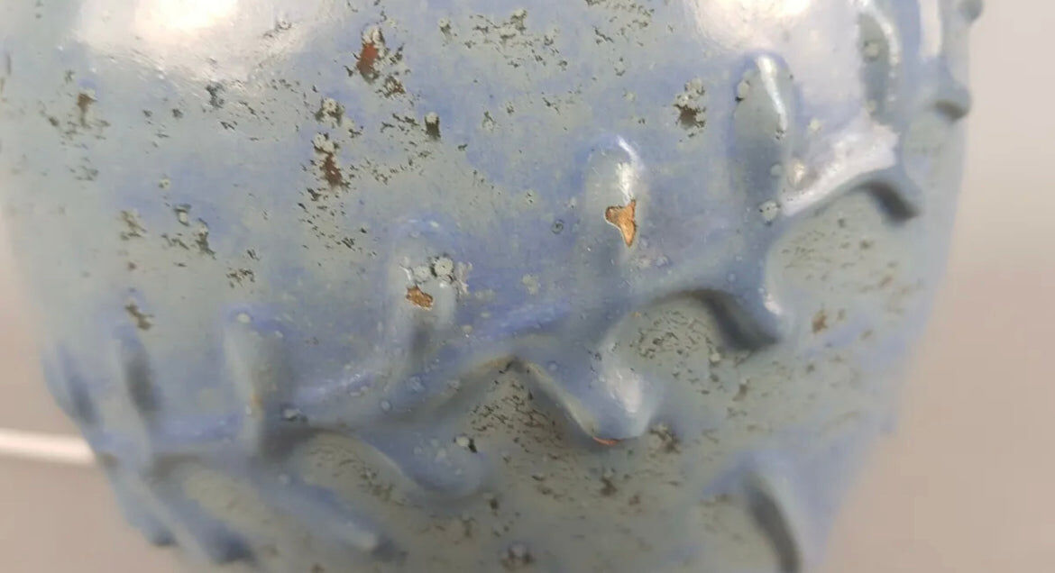 Vintage lamp in ceramic Danish design 50s 60s