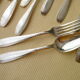 20 table covers, silver metal housewife apollo model baltic goldsmith
