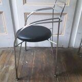 3 Silver Moon armchairs