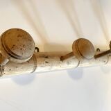 Antique bamboo coat rack from the 1920s