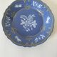 Hand-painted plate – Saint-Omer earthenware factory (attributed)