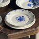 Set of 14 antique deep plates Moulin des Loups Hamage Model Edmond