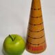 Vintage Turned Wood Countertop Lollipop Display Stand, 22cm