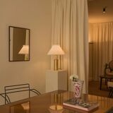 Rectangular French mirror in faux tortoiseshell