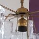 Murano glass chandelier "Tronchi" style 60's Venini style