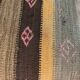Vintage turkish kilim cushion cover , 40 x 60 cm