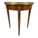 Louis XVI style bouillotte table in mahogany