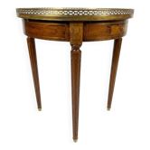 Louis XVI style bouillotte table in mahogany