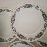 Assiettes à Dessert en Porcelaine de Limoges