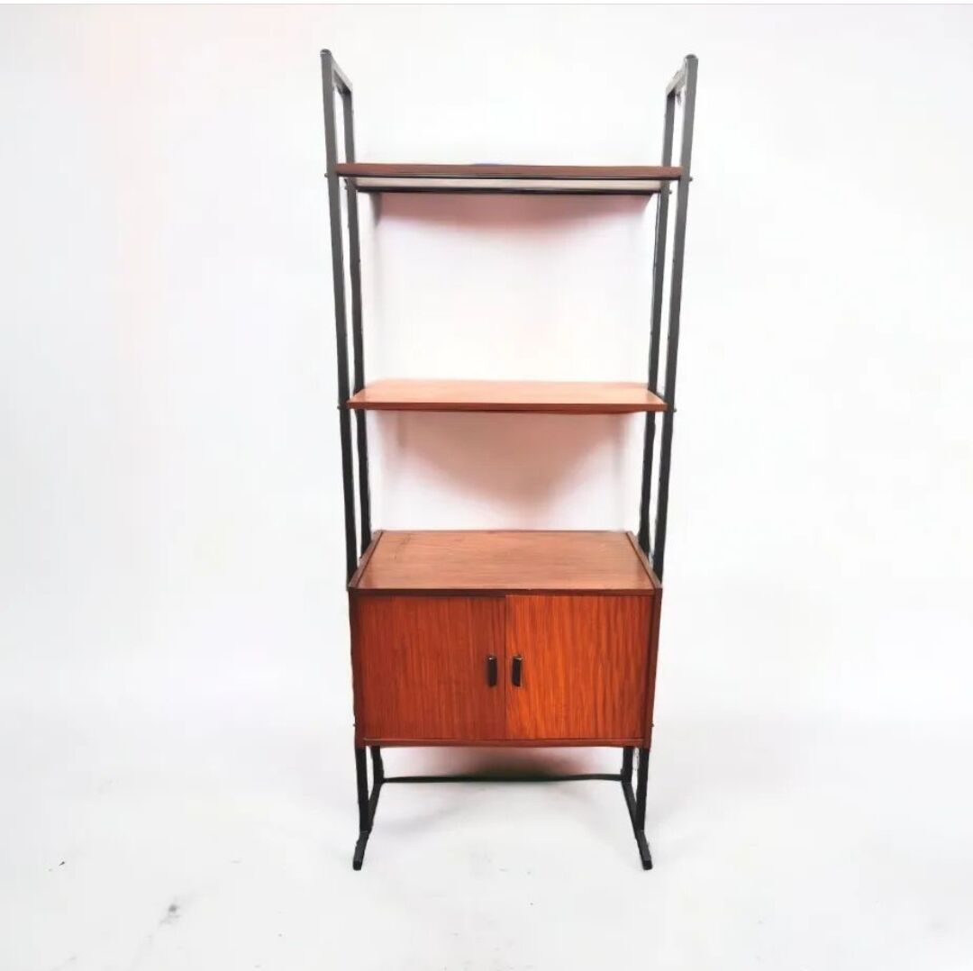 Bibliothèque modulable années 60 Italie