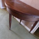 half-moon table