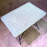 Rattan coffee table