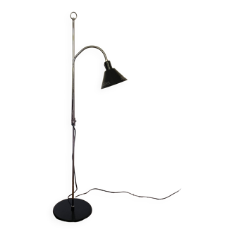 Floor lamp in metal Aluminor 1960