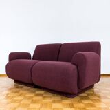 Purple Modular Sofa, 1978, Germany